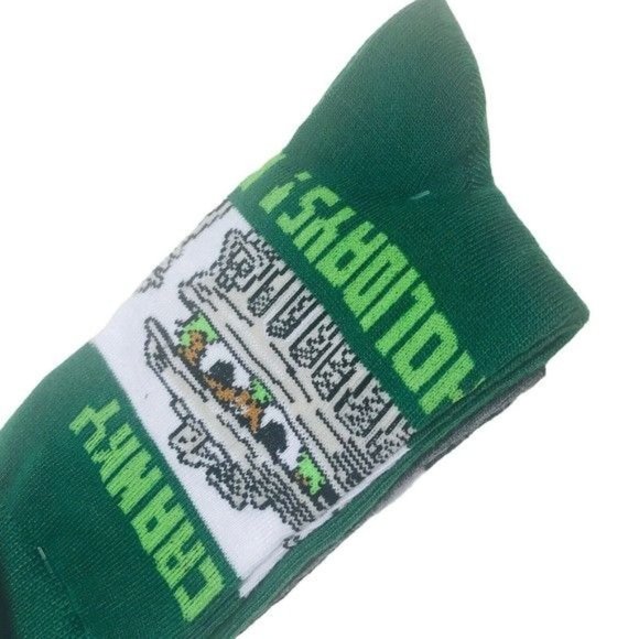 SESAME STREET Unisex Holiday Socks 2 Pairs Shoe Size 6.5-12 - Picture 5 of 5